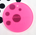 BF Cast Acrylic 1/8" Passion Fruit Frost (1-side frost/matte)